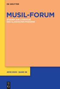 Musil-Forum 2019|2020 Band 36